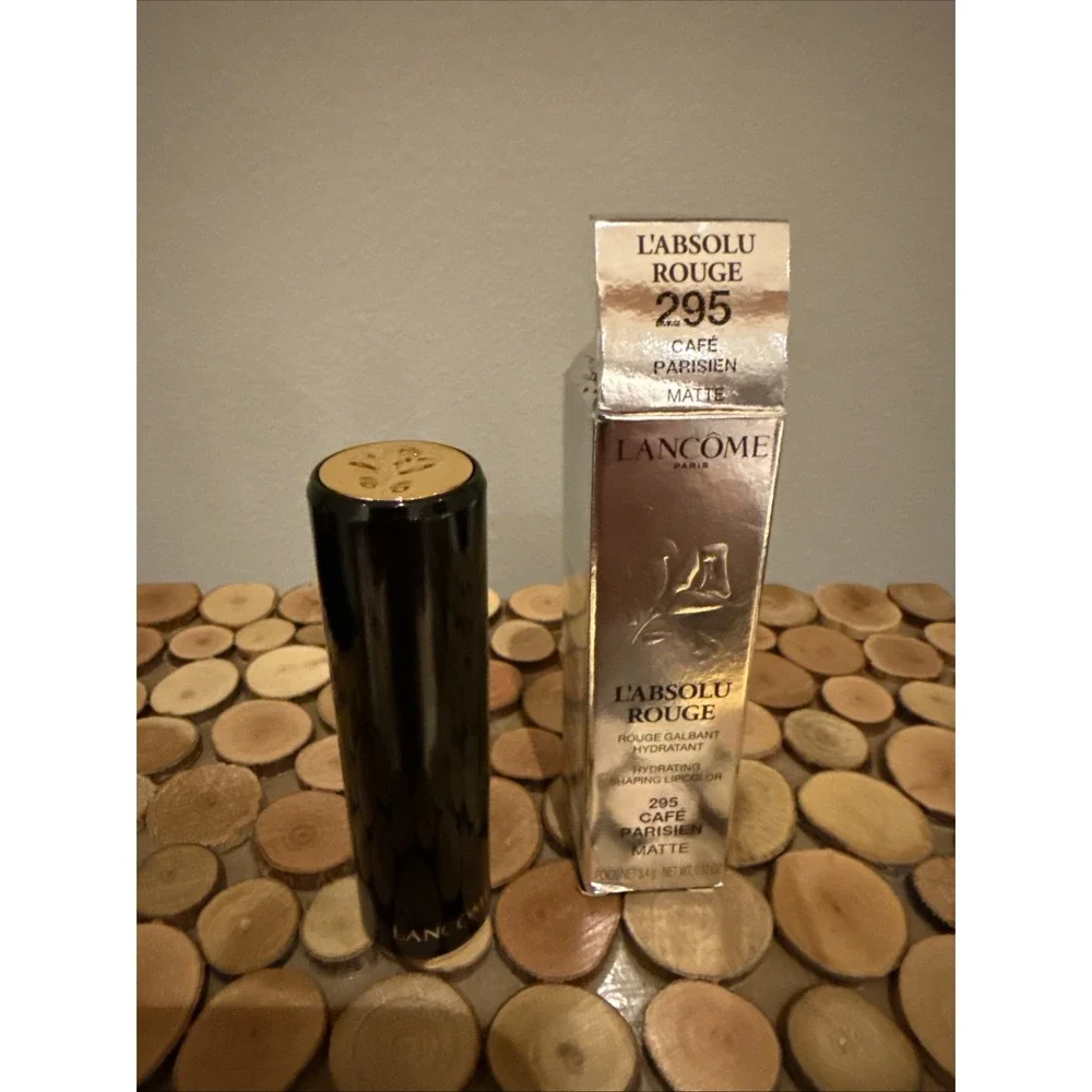 Lancome L'Absolu Rouge Lipstick‎ Shade 295 CAFE PARISIEN Matte DAMAGED